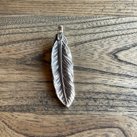 【LYNCH SILVERSMITH】 LNC312 FEATHER(L)  TURQUOISE BISBEE 20