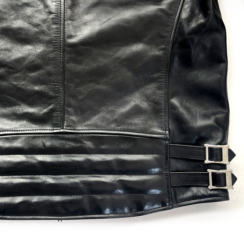 日本製 ZONオリジナル オールドレーシング レザージャケット ホース