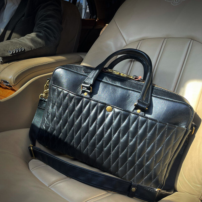 日本製】COSTOM WORKS ZON レザー ブリーフケース 2way