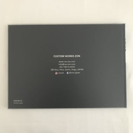 CUSTOM WORKS ZON Award Motorcycle Photo Book