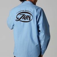 ZON × BLUCO（ブルコ）定番　長袖　ワークシャツ
