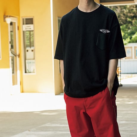 ZONオリジナル　5.6オンス　ルーズフィット　ポケット付きTシャツ