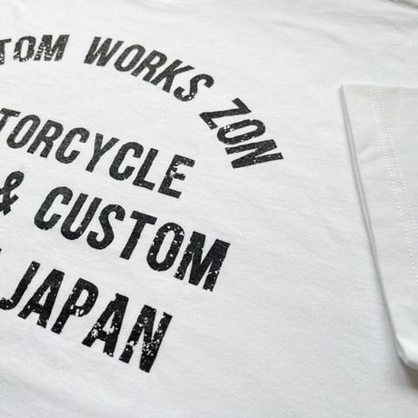 ZONオリジナル　5.6オンス　ルーズフィット　ポケット付きTシャツ