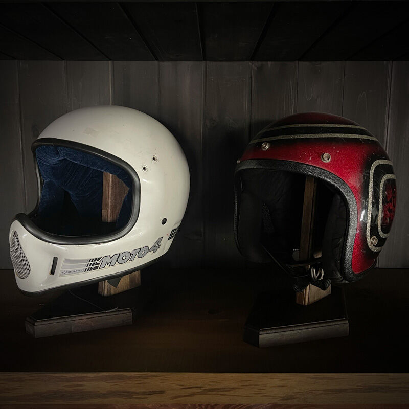 ZONOriginal helmet stand 木製ヘルメットスタンド | CUSTOM W