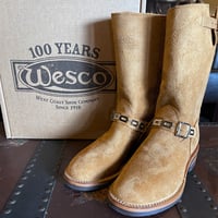 CUSTOM BOSS ブリティッシュタンドマーネ  Vintage Riding Boots-Roughout British Tan Domane