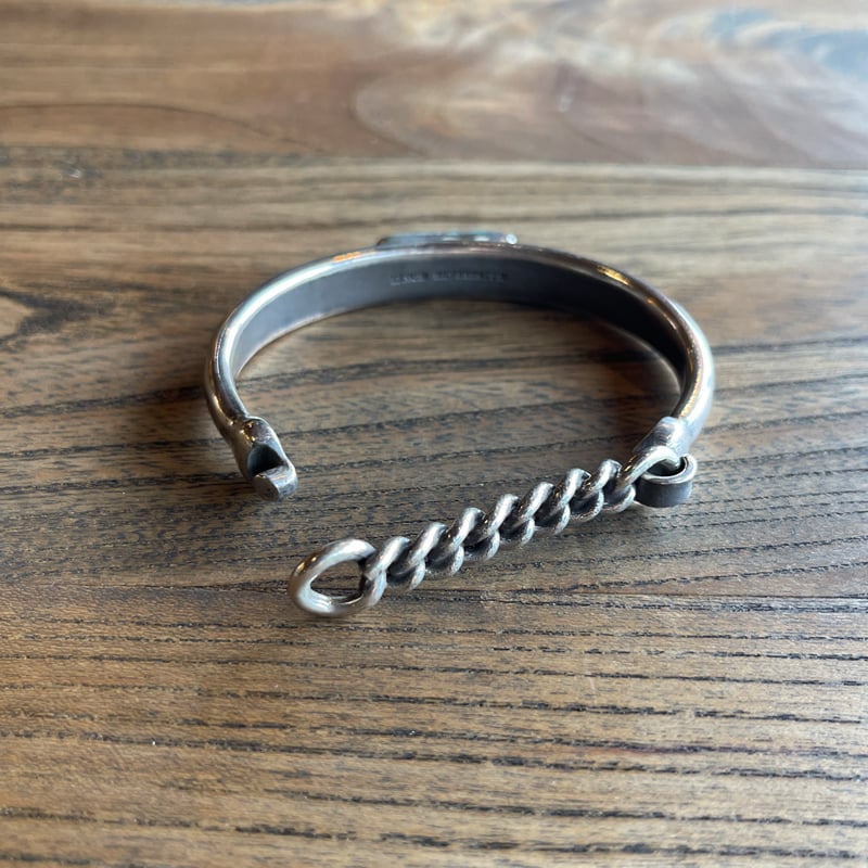 LYNCH SILVERSMITH】SCALE CUFFS TURQUOISE CLOUD