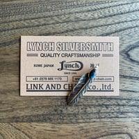 【LYNCH SILVERSMITH】 LNC314 FEATHER(S) TURQUOISE BISBEE 44