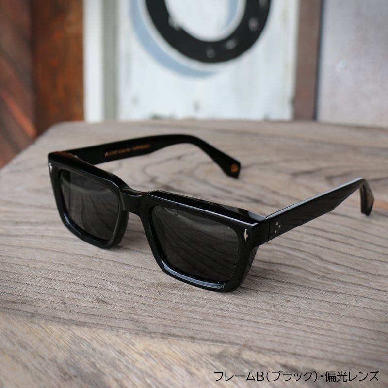 ZONオリジナル サングラス Bタイプ（ブラックフレーム