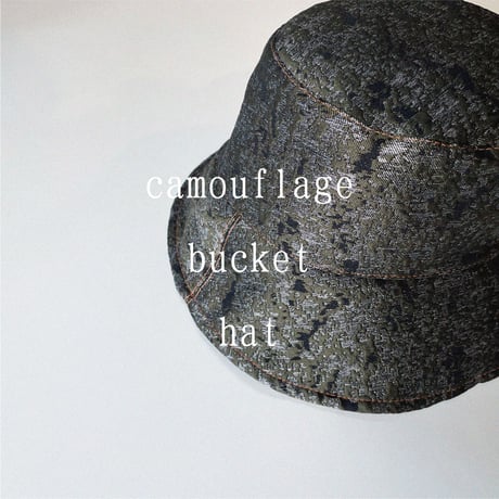 camouflage bucket hat