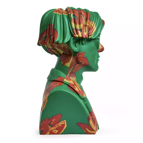 Andy Warhol 12" Bust Vinyl Art Sculpture - Dollar Sign