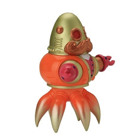 Custom Thomas Nosune orange & gold by Hisashi Futamura x Doktor A
