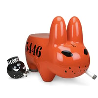 Buddies 4 Lyfe Smorkin' Labbit Stool by Frank Kozik