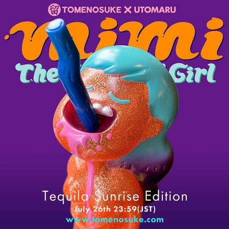 "MIMI The Cannibal Girl" Tequila Sunrise Edition by Utomaru