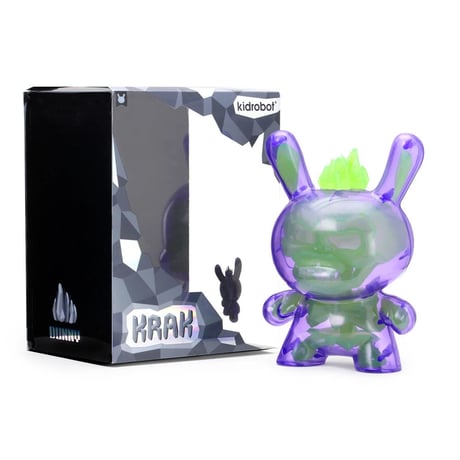parallel import / 8” Krak Dunny Plasma Stone Edition by Scott Tolleson