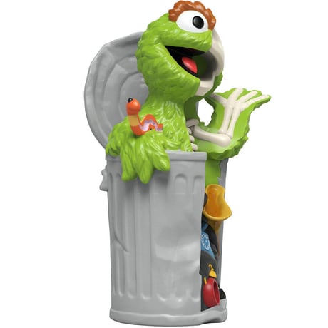 XXRAY Plus  Sesame Street Anatomical Oscar by Jason Freeny