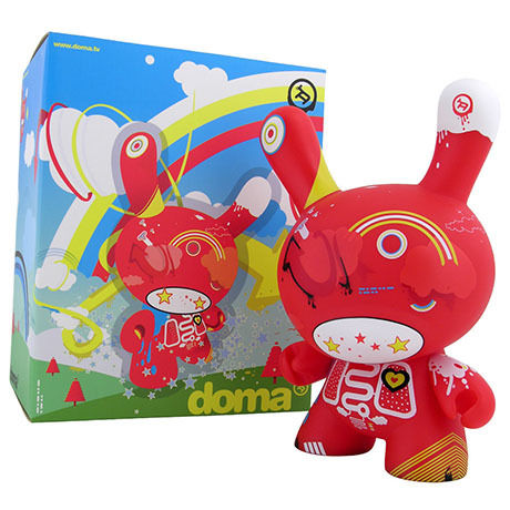 Doma Red 8" Dunny by Doma