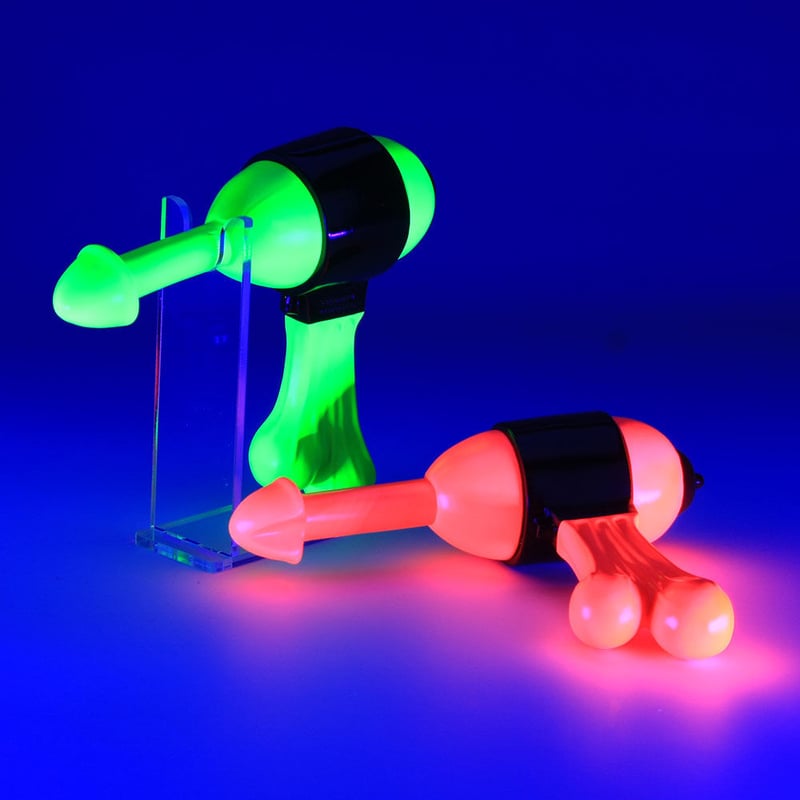 Sofubi Flesh Gordon Pistol fluorescent color ve