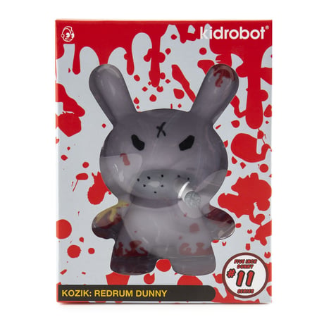 Redrum 5" Dunny by Frank Kozik