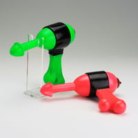 Sofubi Flesh Gordon Pistol fluorescent color ver. by Gregory Jein