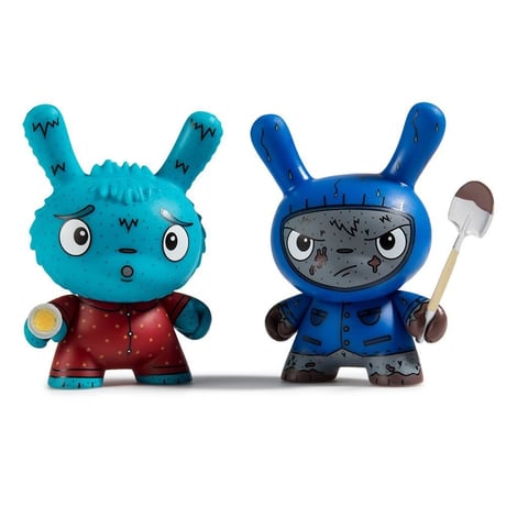 Scared Silly Dunny Series by Jenn & Tony BOT  (a case with 24 pieces)
