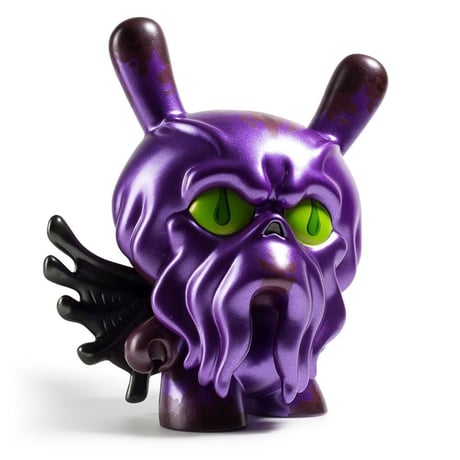 King Howie 8" Dunny - Purple by Scot Tolleson