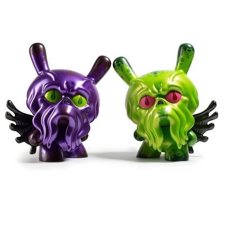 King Howie 8" Dunny - Purple by Scot Tolleson