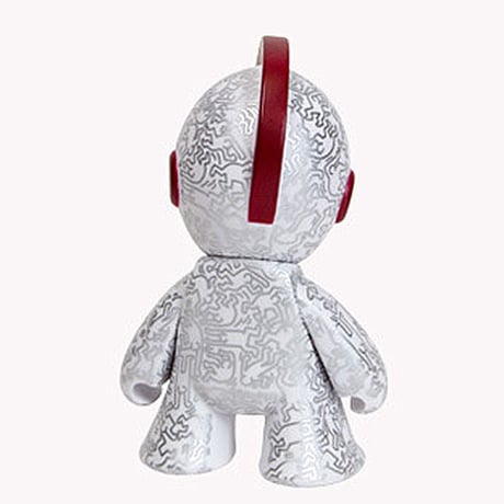 Kidrobot x (RED) x Keith Haring Mascot Art Toy 7-Inch