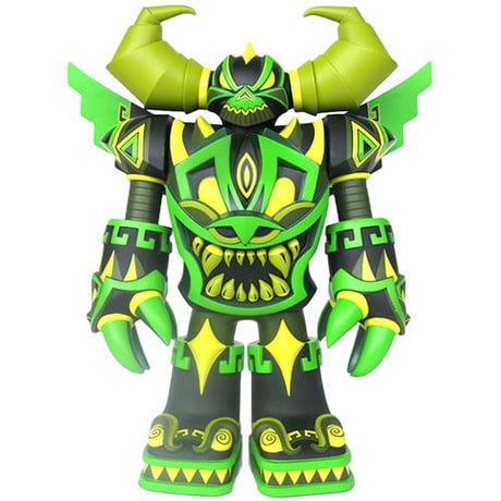 Mecha Azteca Jungle by Jesse Hernandez