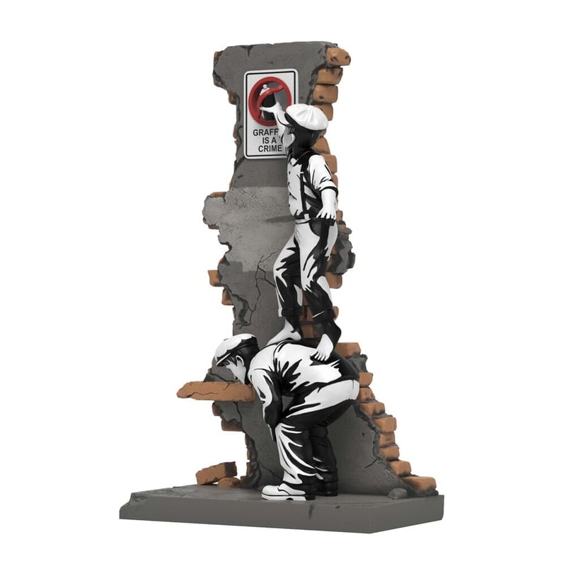 Banksy's Graffiti Crime by Brandalised | tomeno