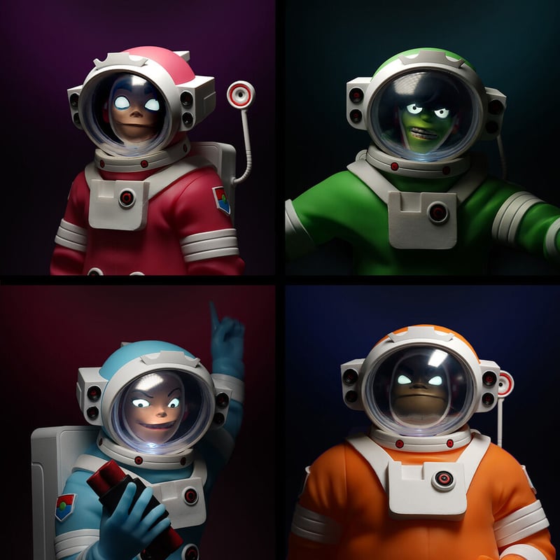Gorillaz: Spacesuit Set 12 Gorillaz: Spacesuit Set 12