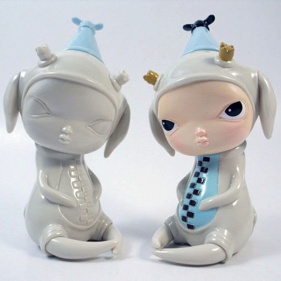 Calliope Jackalope Ivory by Kathie Olivas | tom