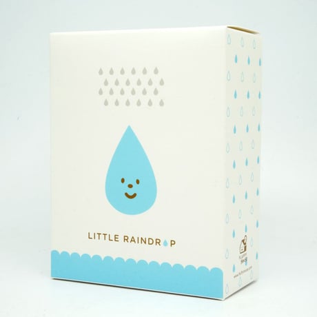 Little Raindrop with Mini Mr. White Cloud