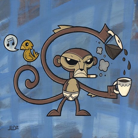 Lava Monkey SDCC 2014 Exclusive by Joe Ledbetter