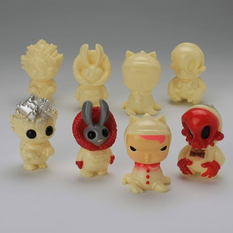 Pocket Sideshow winter colorway full set