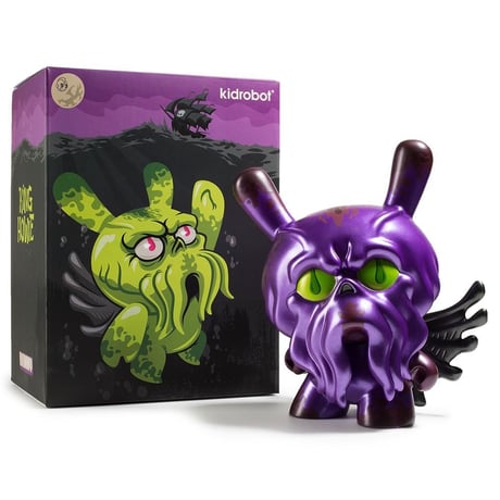 King Howie 8" Dunny - Purple by Scot Tolleson