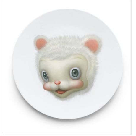Friendly Animal Plates by Mark Ryden