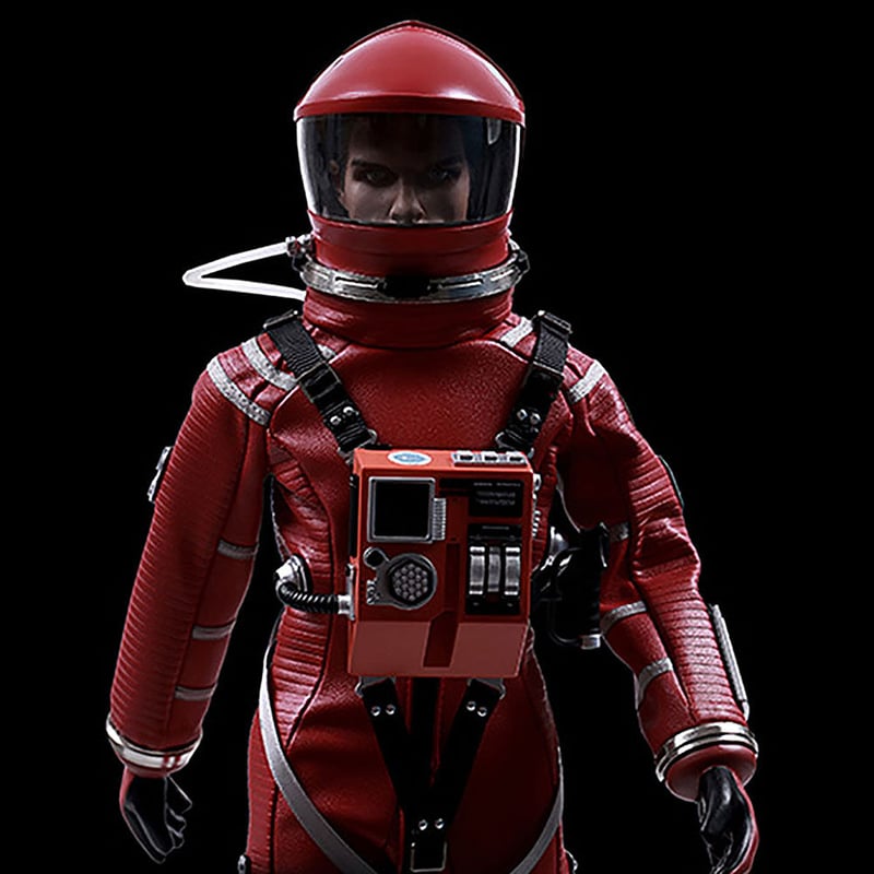 2001: A Space Odyssey Dr. Dave Bowman in Red As