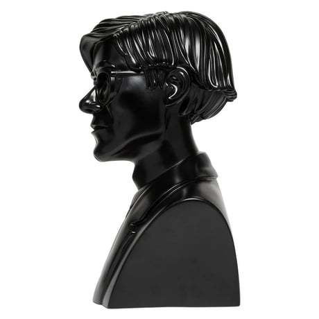 Andy Warhol 12" The Bust Vinyl Art Sculpture - Black Edition