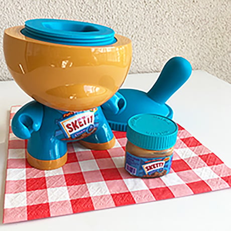 Sketty Peanut Butter 8" Custom Dunny by Sket-One (2014)