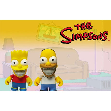The Simpsons- 3" Grin Bart by Ron English