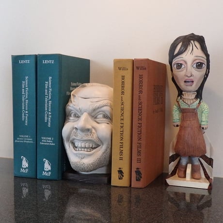 Sculpture of The Shining-bookend-library