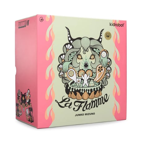 parallel import / La Flamme 8-inch Dunny Black Edition