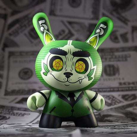 Cash Wolf 5" Dunny by Josh Divine