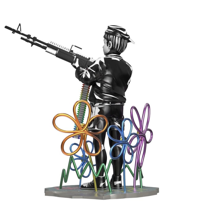 バンクシー　フィギュア　クレヨンシューター Banksy's Crayon Shooter | tomenosuke
