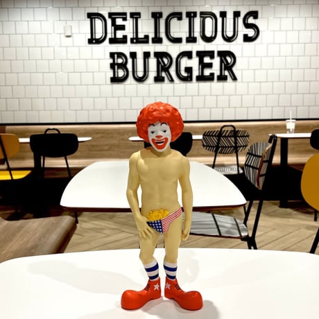 Sexy Ronald 10" Vinyl Figure  - Old Glory Edition by Wizard Skull