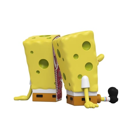 XXPOSED Spongebob Squarepants by Jason Freeny