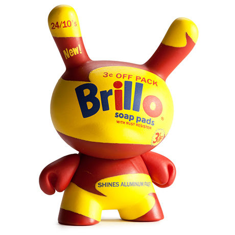 Brillo (yellow) from Warhol Dunny Mini Series