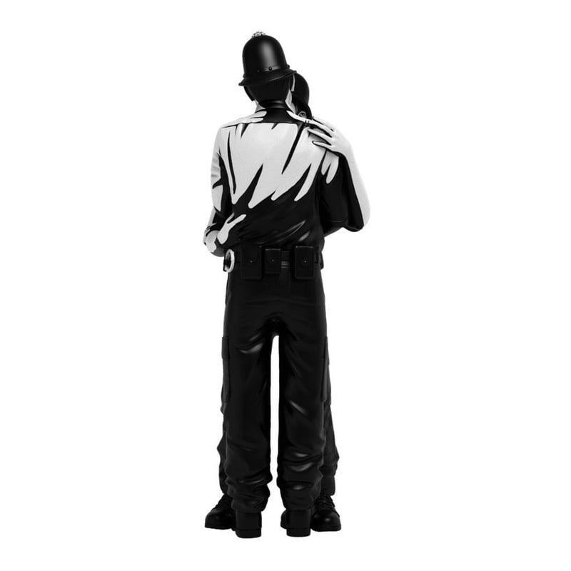 Banksy's Kissing Coppers by Brandalised | tomen