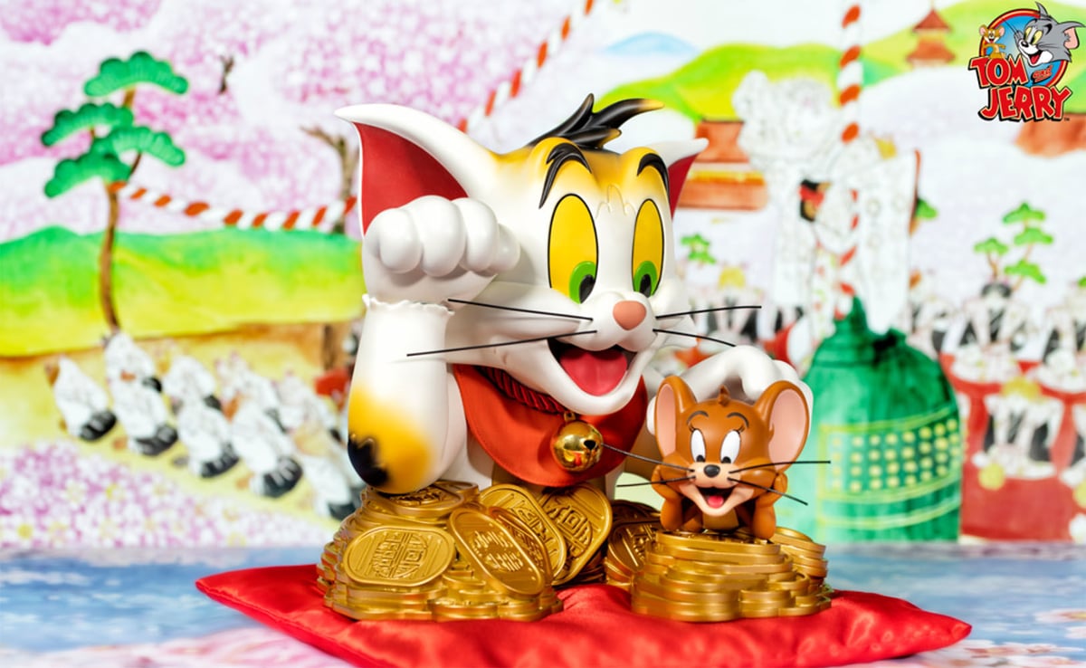 Tom and Jerry Bust - Maneki-Neko Ver. | tomenosuke