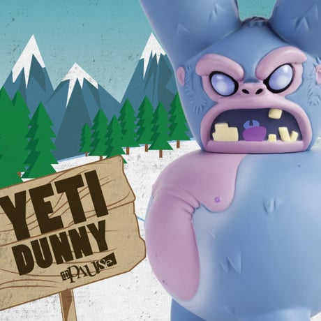 Yeti 8-inch Dunny by Pause Designs